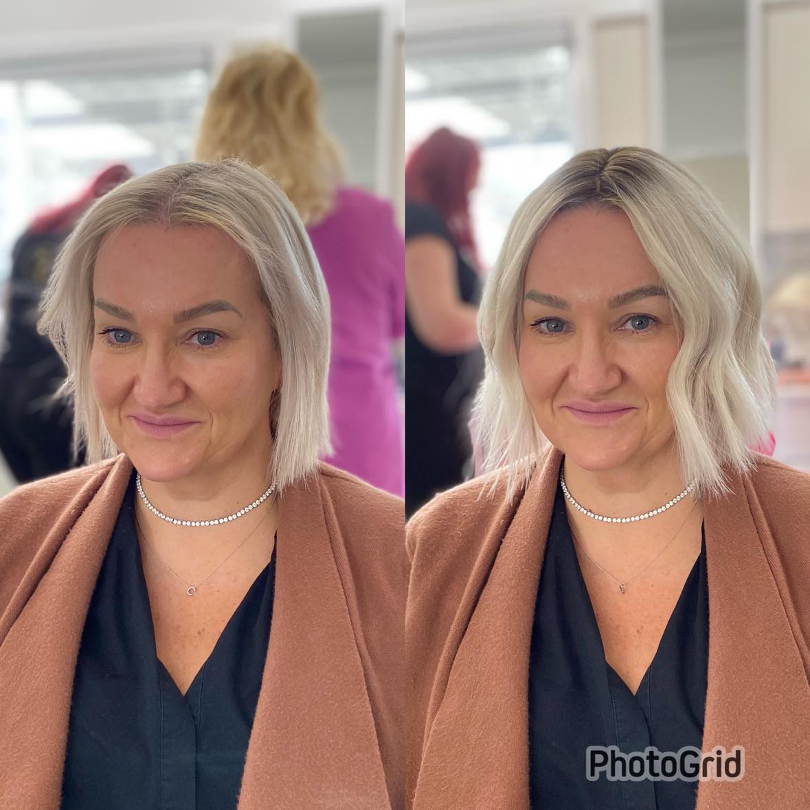Kylie (Light Regrowth) | 100% Remy Hair Topper | Before and After