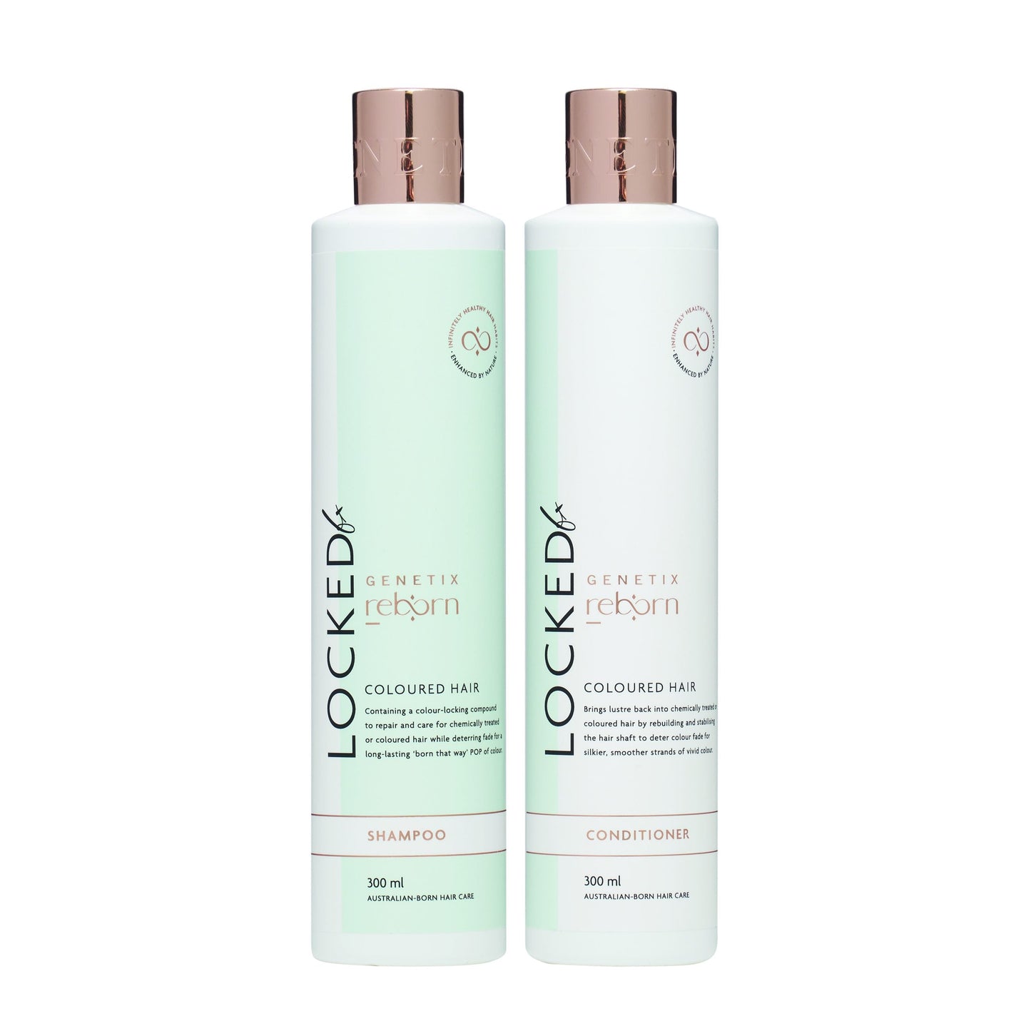 Genetix Reborn LOCKED FX Shampoo 300ml