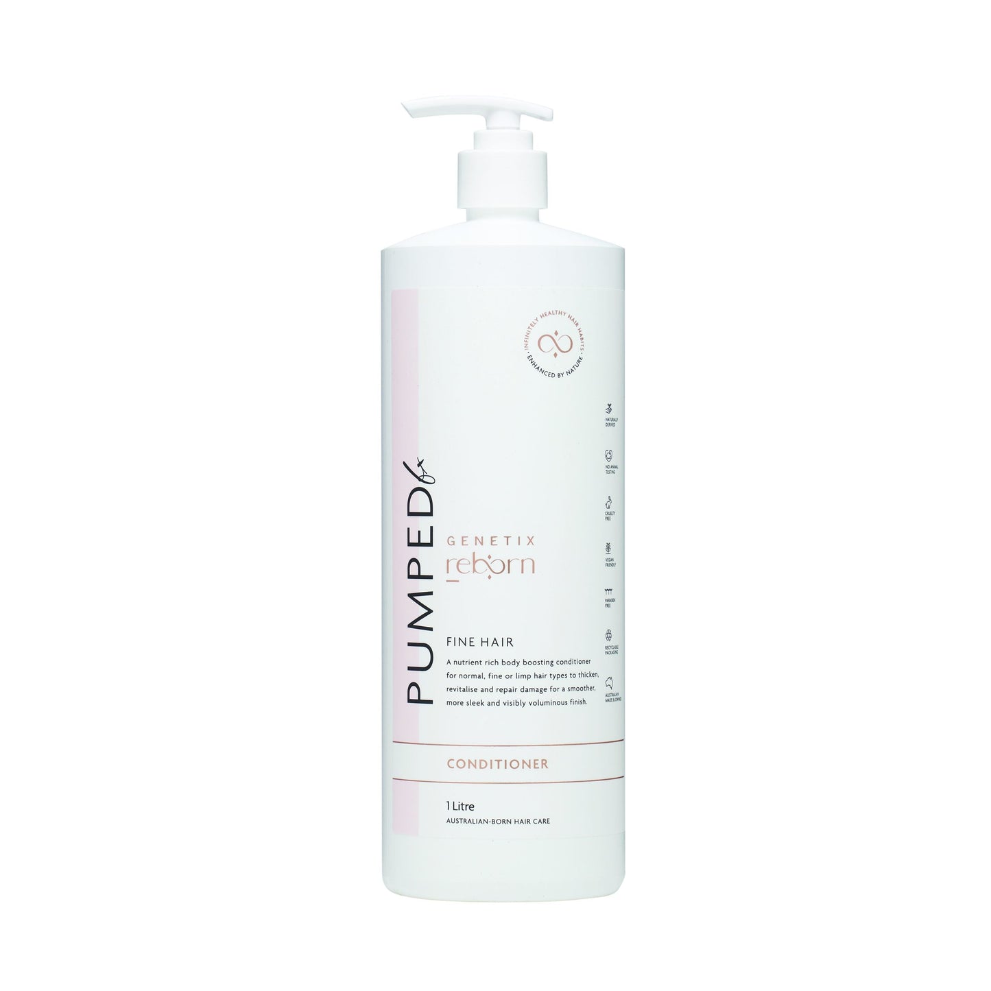 Genetix Reborn PUMPED FX Pump-Up Spray 125ml