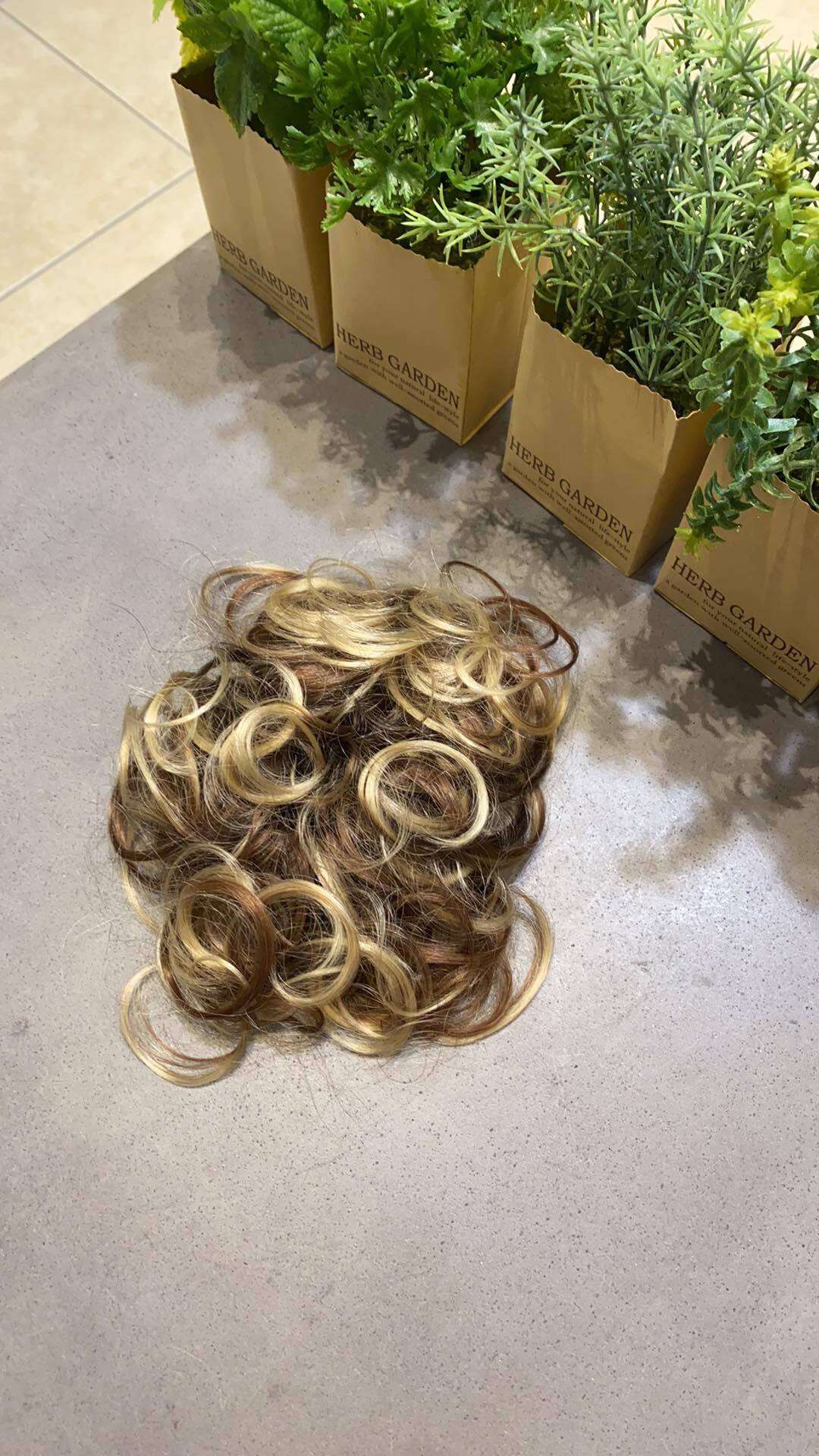 Wisdom (Human Hair Scrunchie)