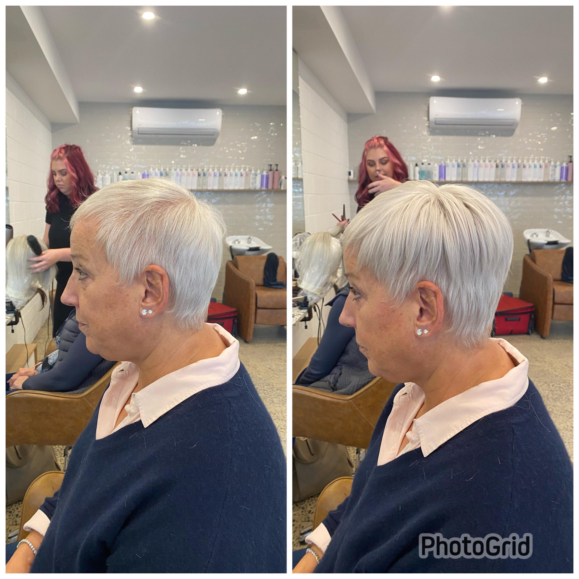 Hope Hair Topper - Before and After