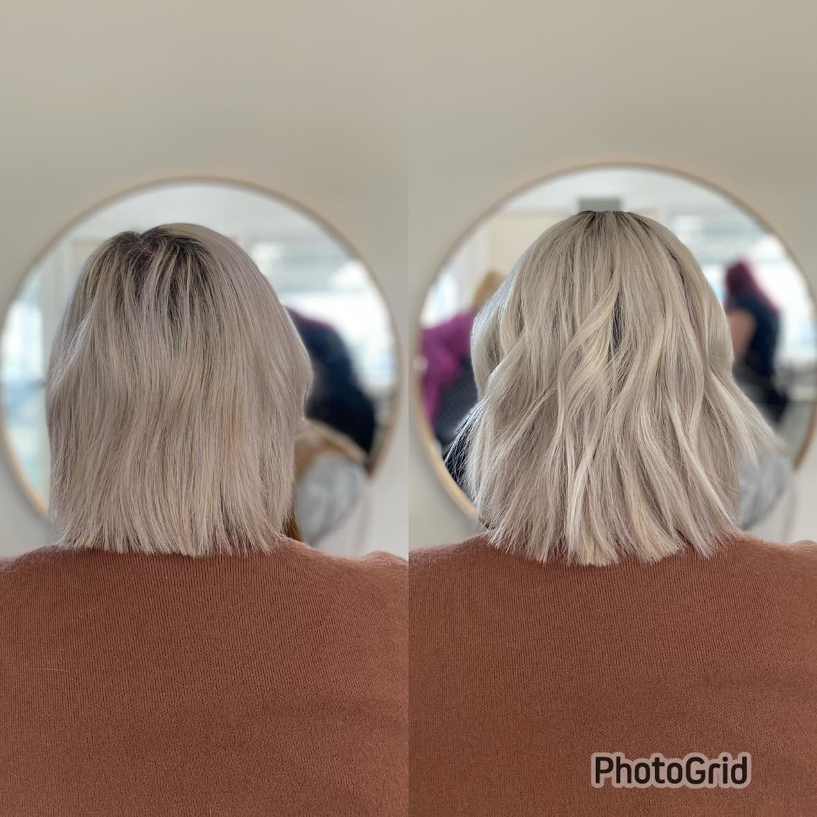 Kylie (Light Regrowth) | 100% Remy Hair Topper |  Before and After