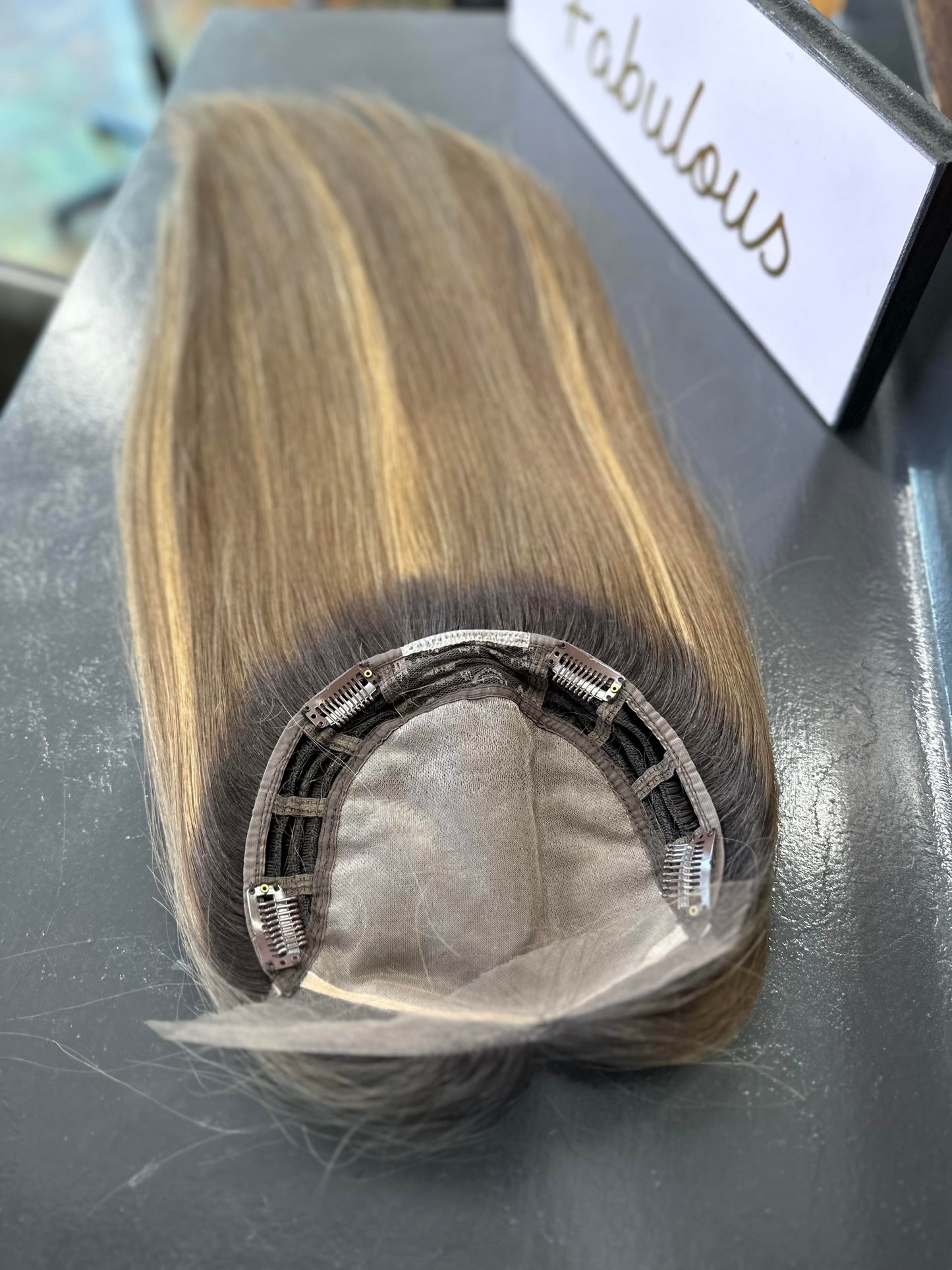 Mila Balayage (Lace Front Cap) | 100% Remy Hair Topper