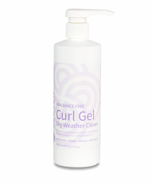 Fragrance Free Curl Gel Dry Weather 450ml