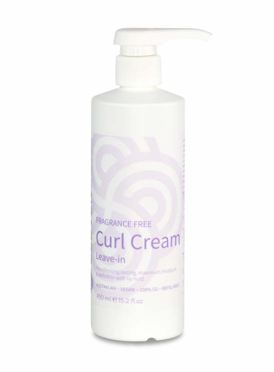 Fragrance Free Curl Cream 450ml