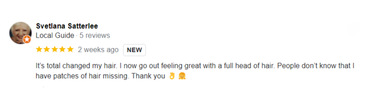 Gold Hair Collection Google Reviews