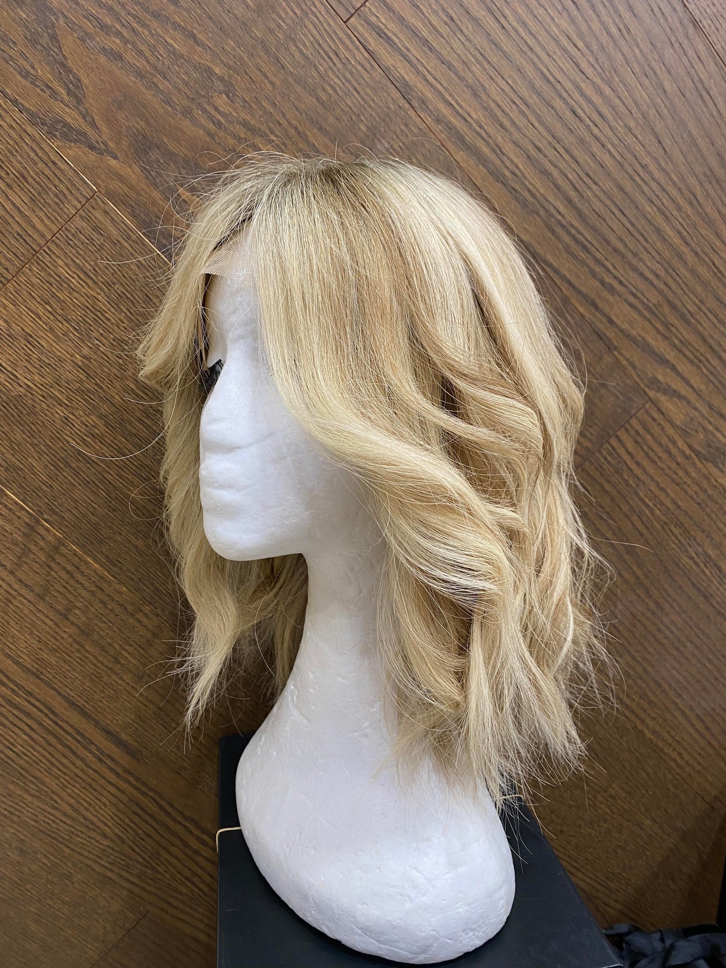 Kylie Wig 12" (Wavy / Curly) | 100% Remy Hair Topper
