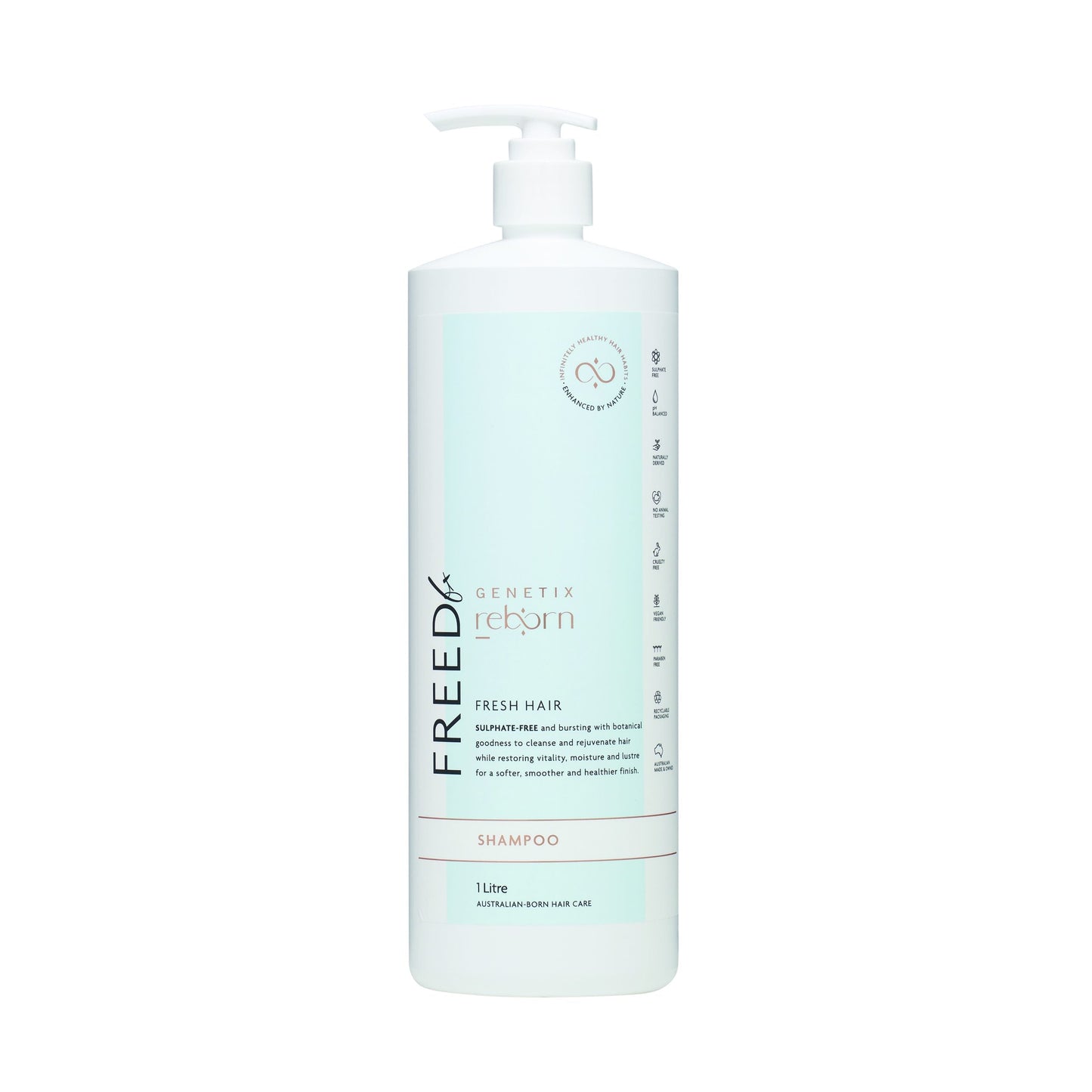 Genetix Reborn FREED FX Shampoo 300ml | 1 Litre